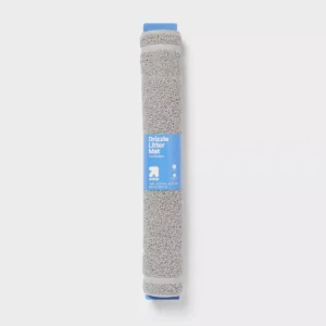 Drizzle Cat Litter Mat - Gray - L - up&up™