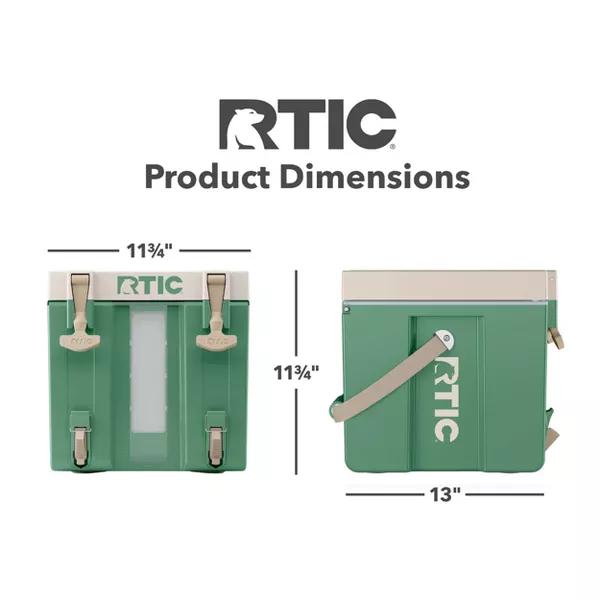 RTIC Outdoors Halftime 12qt Hard Sided Cooler - Sage - Image 5
