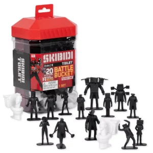 Skibidi Toilet Battle Action Figure Bucket