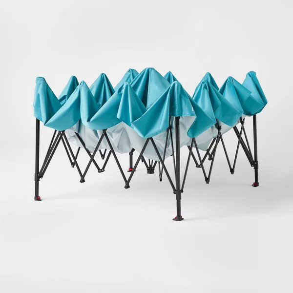 10x10 Steel Weekender Canopy with Wind Vent and Shade Wall - Embark™ - Image 3