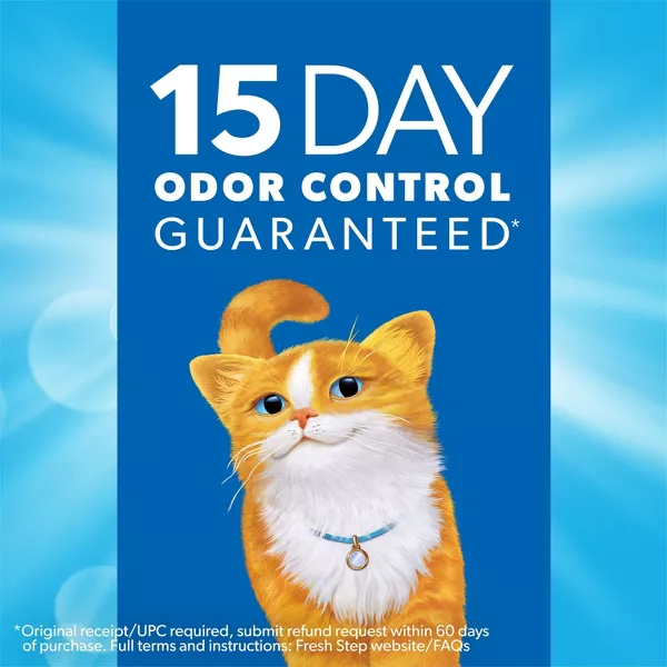 Fresh Step Simply Unscented Clumping Cat Litter - 38lbs - Image 3