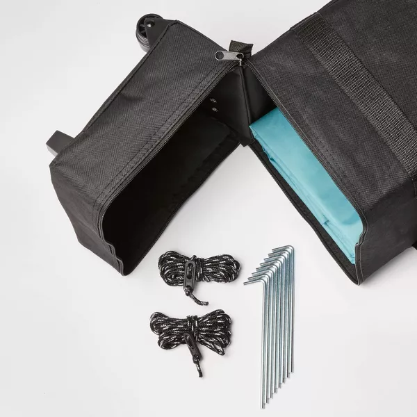 10x10 Steel Weekender Canopy with Wind Vent and Shade Wall - Embark™ - Image 4