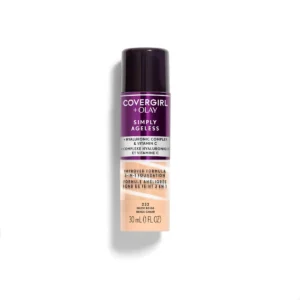 COVERGIRL + Olay Simply Ageless 3-in-1 Liquid Foundation with Hyaluronic Complex + Vitamin C - 1 fl oz