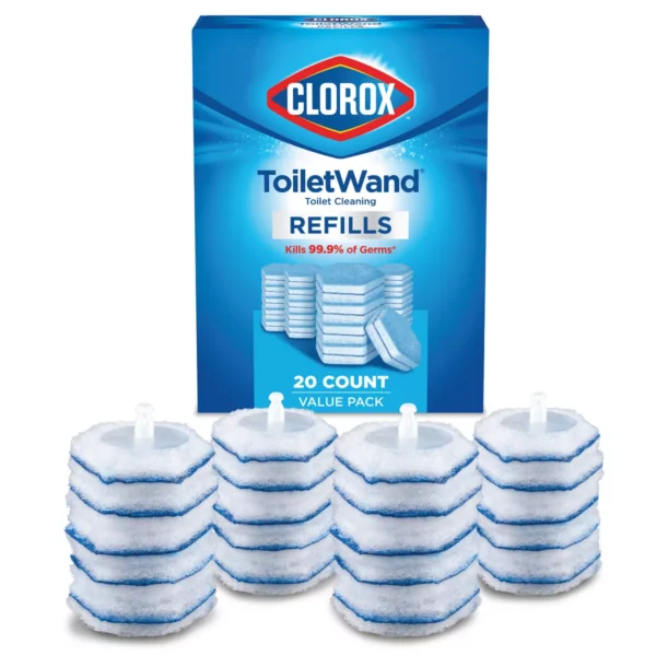 Clorox ToiletWand Disinfecting Refills Disposable Wand Heads