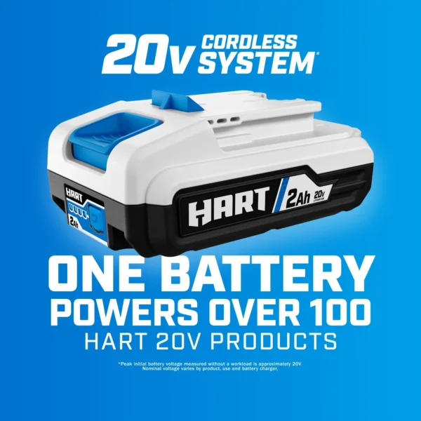 HART 20-Volt Cordless Vehicle Pressure Cleaner (Battery Not Included) Lightweight Portable Cleaner - Image 10